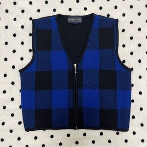 Vintage Herman Geist Wool Sweater Vest Size Large